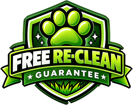 Free re-clean guarantee badge